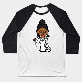 Mercedes Iman Diamond - JunglHouse Chibi Baseball T-Shirt